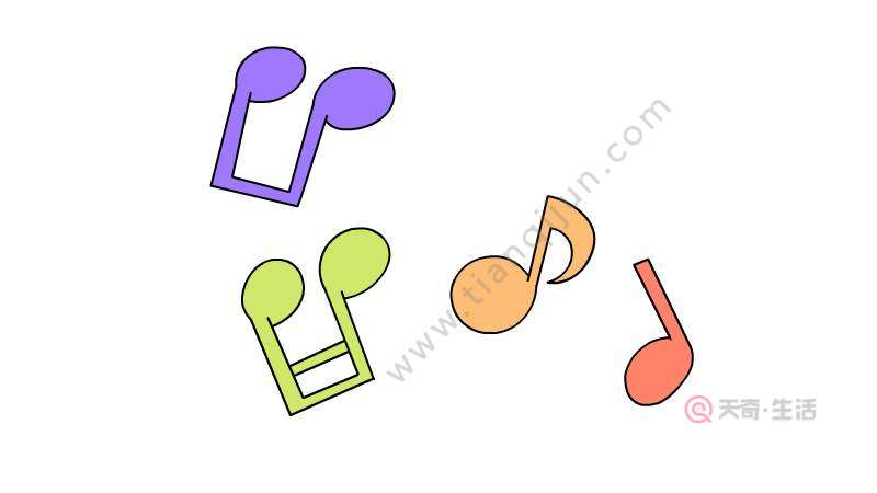 音乐符号简笔画