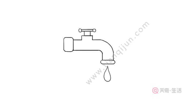 水龙头简笔画