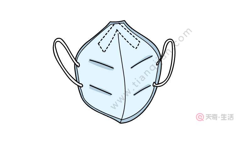 n95口罩简笔画怎么画