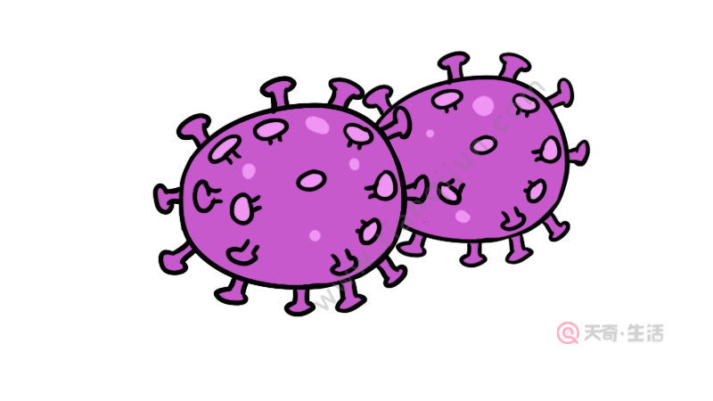 新型冠状病毒简笔画教程