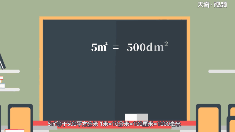 5㎡等于多少平方分米 5㎡等于多少平方分米呢