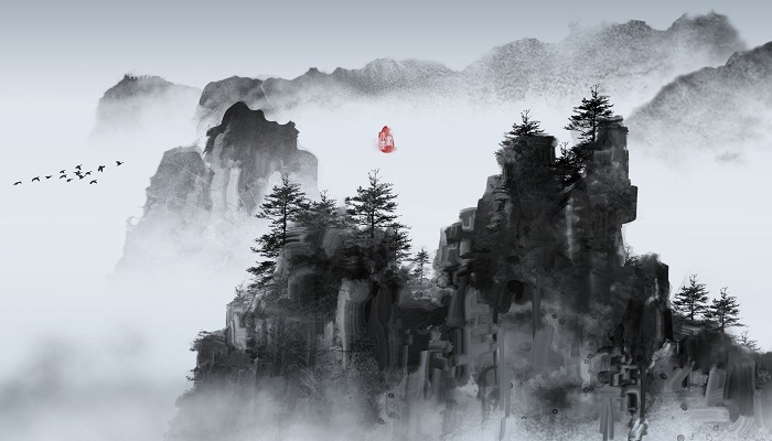 清平乐六盘山首先描绘了一幅什么的景象