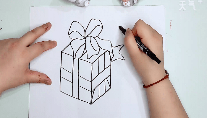 礼物盒简笔画 礼物盒简笔画怎么画