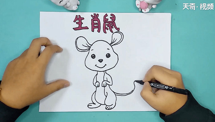 关于老鼠的手抄报 关于老鼠的手抄报怎么画
