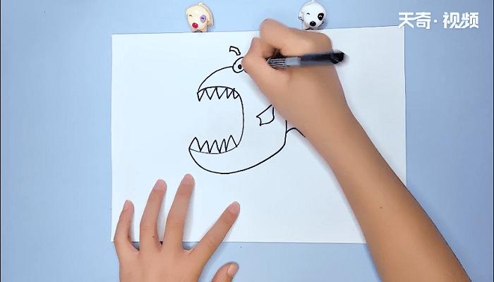 大嘴动物的儿童简笔画 大嘴动物的儿童简笔画怎么画