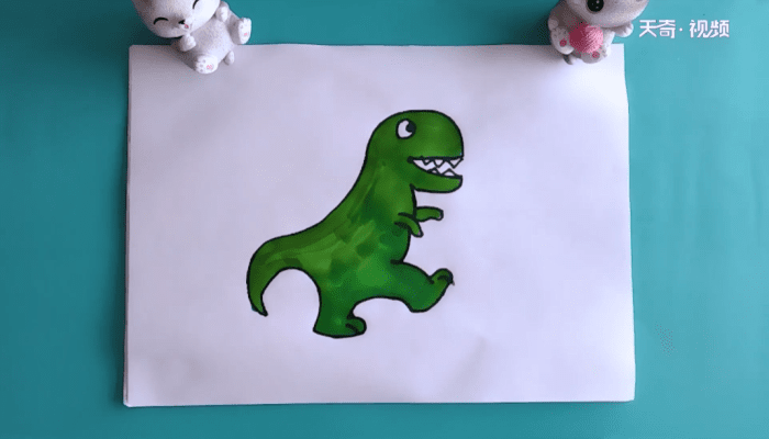 恐龙可爱简笔画 恐龙可爱简笔画