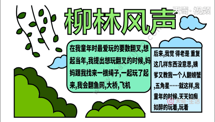 柳林风声手抄报 柳林风声手抄报怎么画