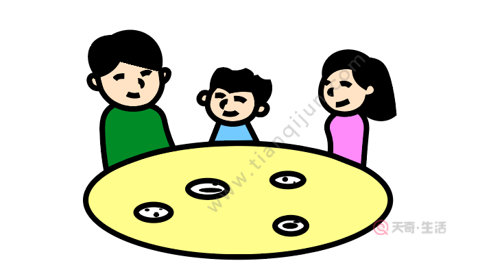 全家一起吃团圆饭绘画 全家一起吃团圆饭绘画怎么画