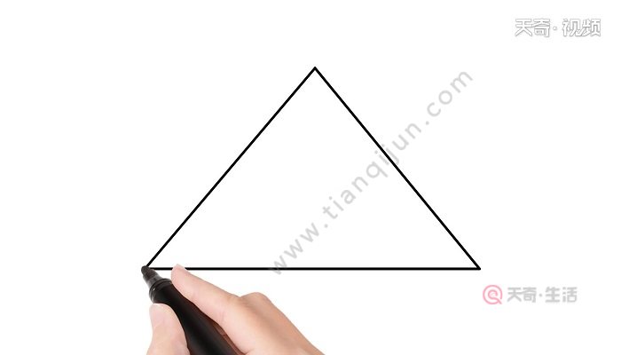 三角形简笔画 三角形简笔画怎么画