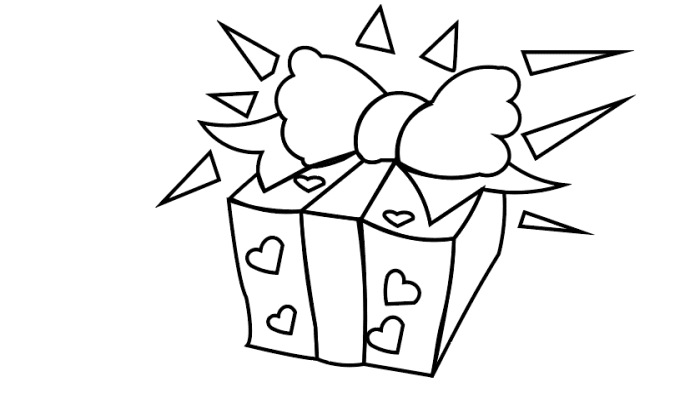 礼物盒的简笔画 礼物盒的简笔画怎么画