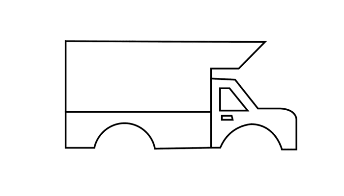 货车的简笔画 货车的简笔画怎么画