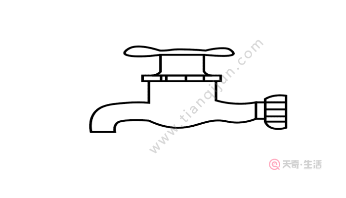 水龙头简笔画 水龙头简笔画怎么画