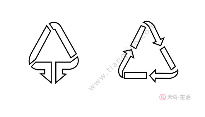 垃圾分类标志简笔画 垃圾分类标志简笔画怎么画