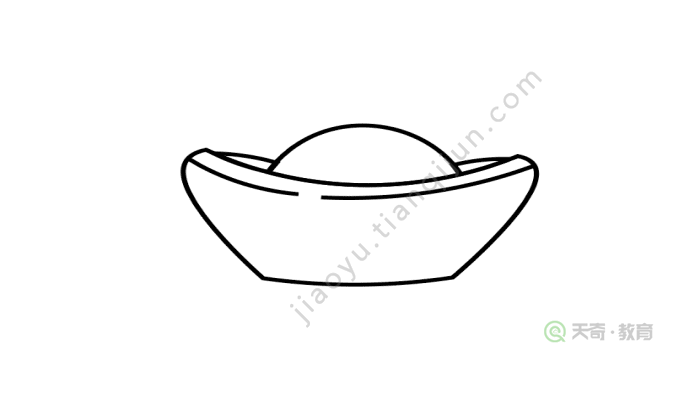 金元宝简笔画