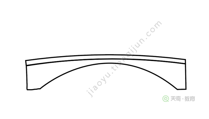 赵州桥图片简笔画