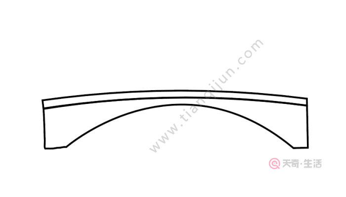 赵州桥图片简笔画 赵州桥图片简笔画怎么画