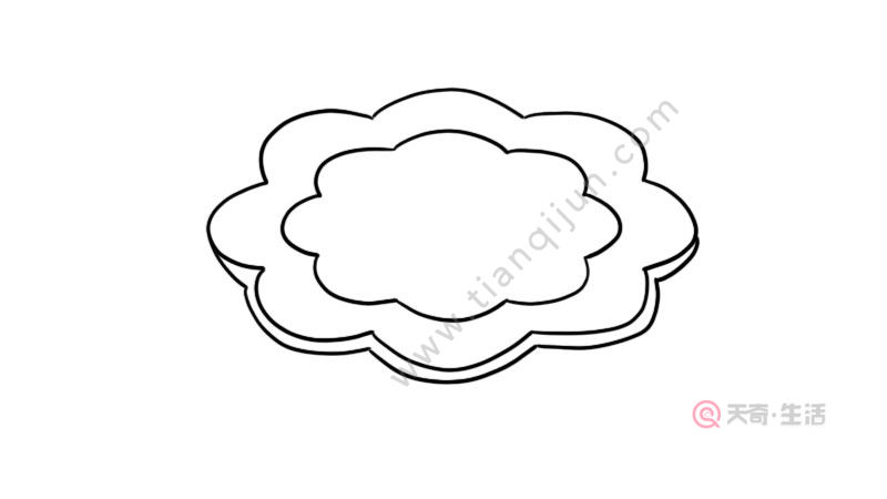 盘子简笔画 盘子简笔画怎么画