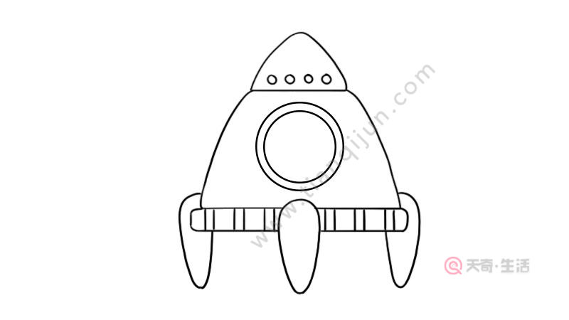 太空飞船简笔画 太空飞船简笔画怎么画