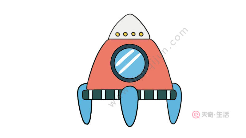 太空飞船简笔画 太空飞船简笔画怎么画