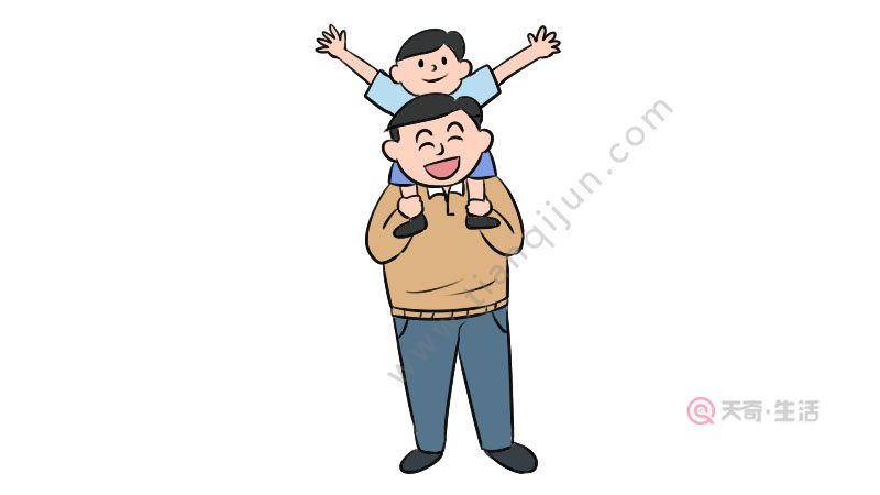 父亲节简笔画 父亲节简笔画怎么画