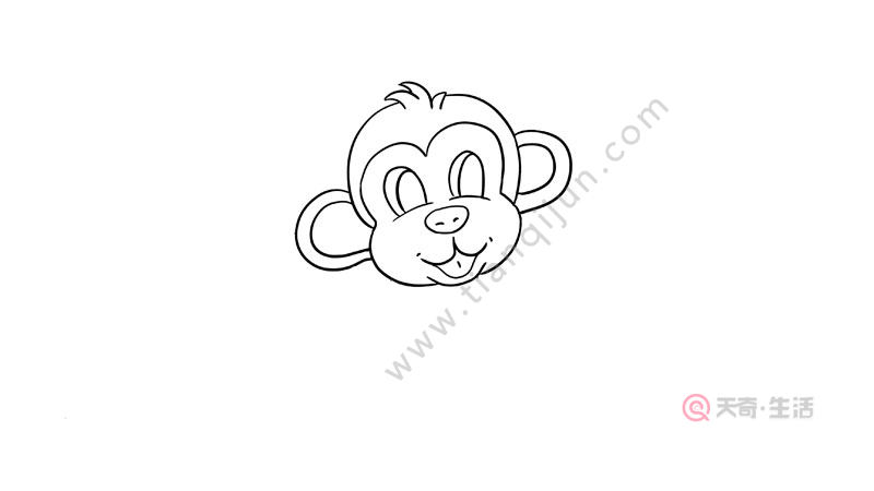 猴子简笔画 猴子怎么画