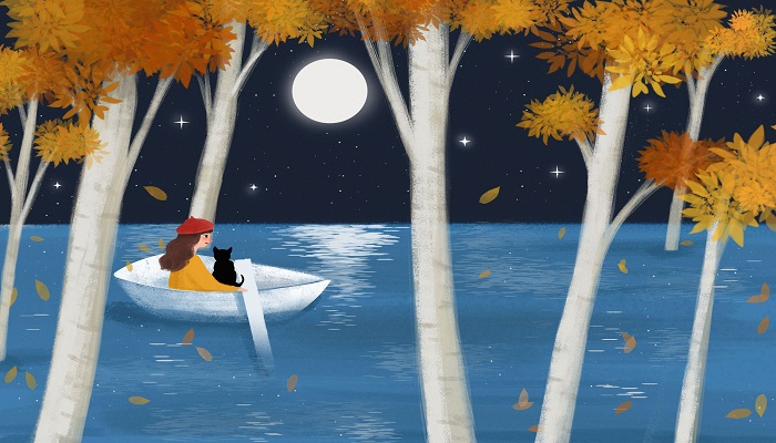 秋晚的江上表达了什么感情