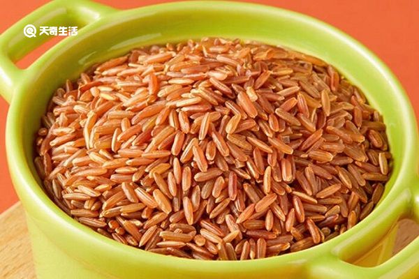 红糙米的功效与作用
