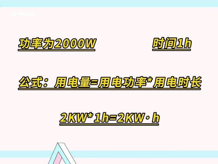 2000w的取暖器一小时几度电2000w的取暖器耗电多少