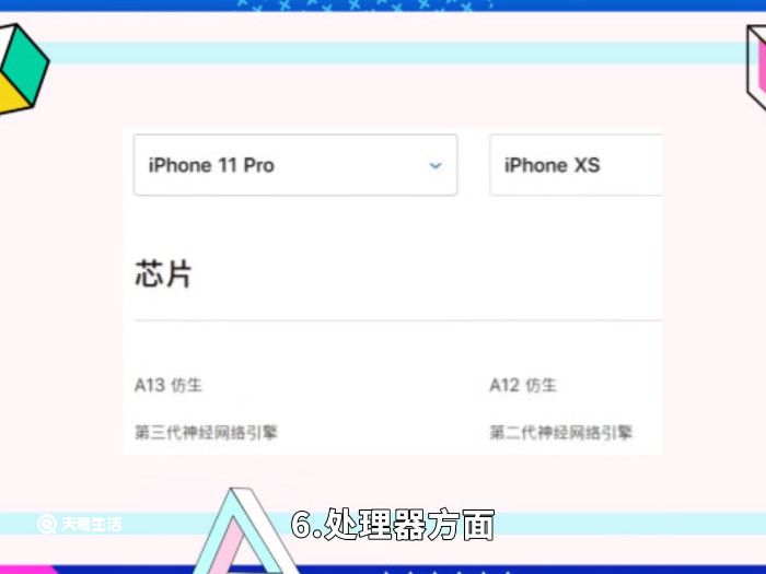 iphone11pro和xs区别 iphone11pro和xs有什么不一样