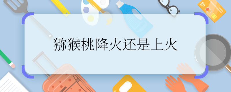 獼猴桃降火還是上火 獼猴桃的功效是降火還是上火