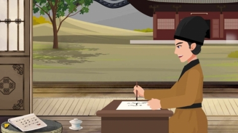 答谢中书书翻译