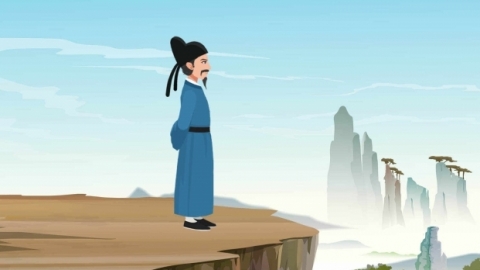 望天门山的古诗诗意
