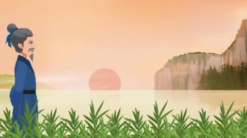 一道残阳铺水中半江瑟瑟半江红是什么季节 一道残阳铺水中半江瑟瑟半江红描绘的画面