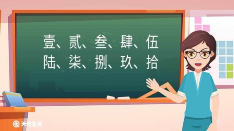 14万大写怎么写 大写数字的规则