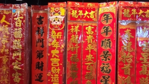 2024年带龙字春联 龙年春联大全七字