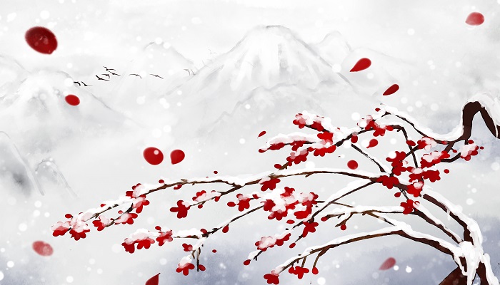 大雪节气微信祝福语