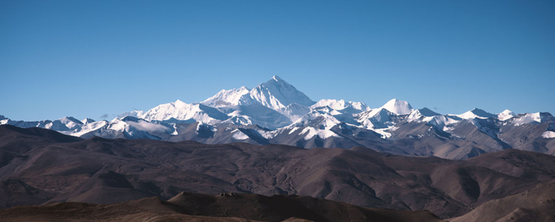 珠穆朗玛峰山脉海拔多少米