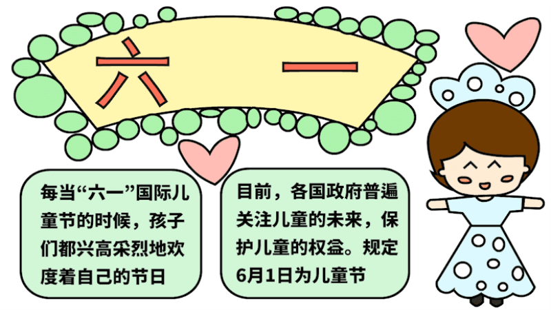 六一兒童節(jié)的手抄報 六一兒童節(jié)的手抄報怎么畫