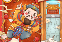 秦叔寶和尉遲恭為什么是門(mén)神 秦叔寶和尉遲恭是怎么成門(mén)神的