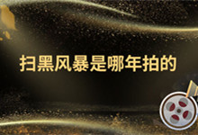 扫黑风暴是哪年拍的 电视剧扫黑风暴是哪年拍的