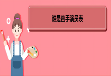 了解谁是凶手演员表 《谁是凶手》剧情简介