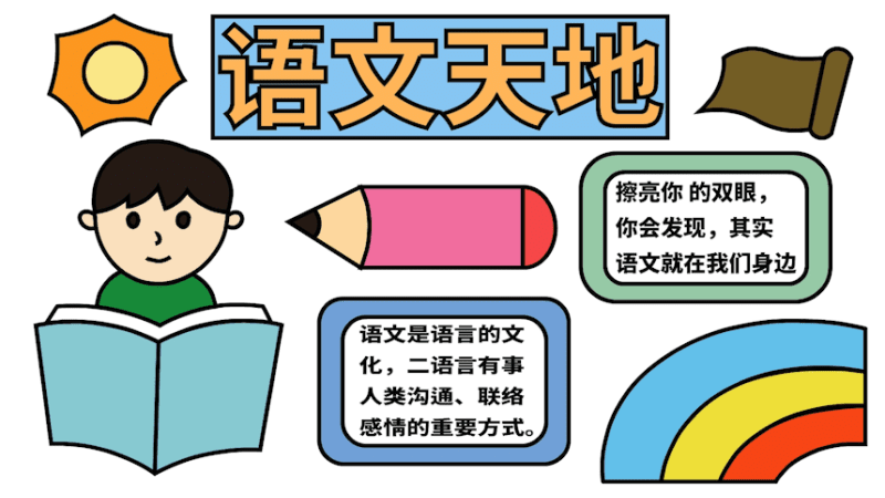 语文手抄报