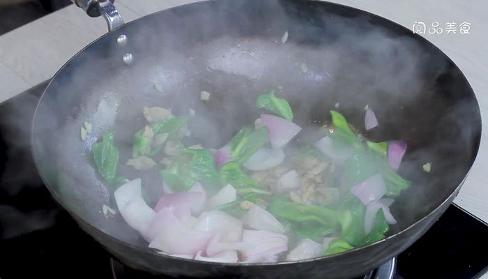 蛤蜊肉炒青椒的做法  蛤蜊肉炒青椒怎么做