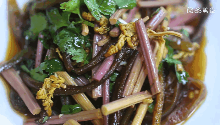 蕨菜拌海茸丝做法  蕨菜拌海茸丝怎么做