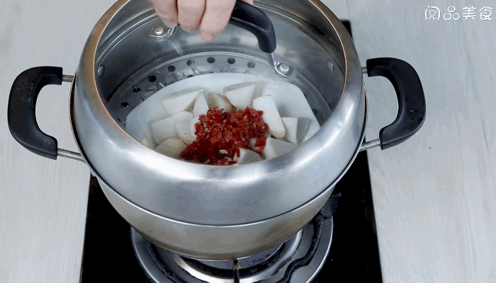 剁椒蒸芋头的做法，剁椒蒸芋头怎么做