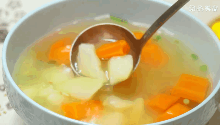 土豆胡萝卜汤的做法，土豆胡萝卜汤怎么做