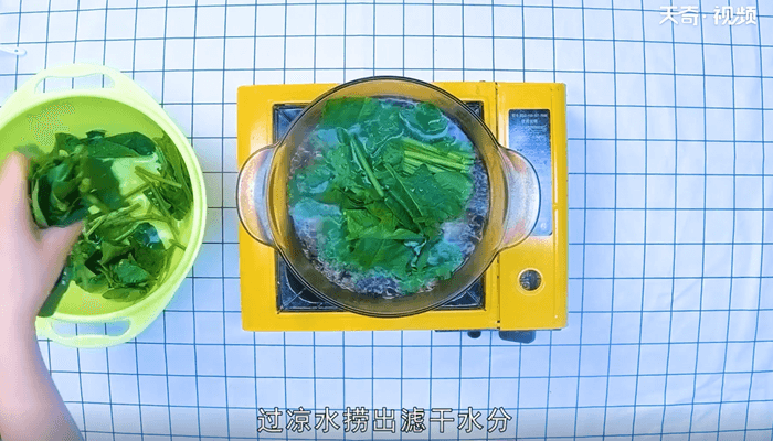 凉拌菠菜的做法 凉拌菠菜怎么做