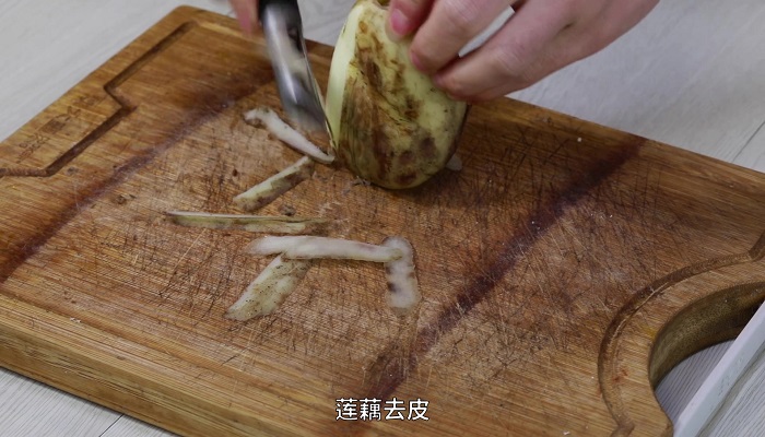 琵琶骨藕块绿豆汤怎么做 琵琶骨藕块绿豆汤的做法
