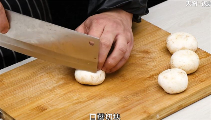 烩口蘑豆腐怎么做 烩口蘑豆腐的做法