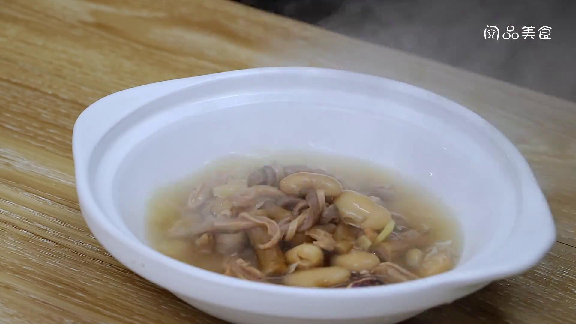 墨鱼猪肚炖饭豆的做法 墨鱼猪肚炖饭豆怎么做好吃